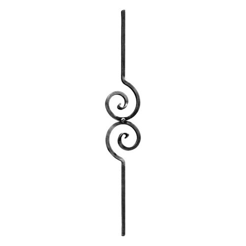 WROUGHT IRON PICKET 900 X 120 - 12X12 SECTION WI