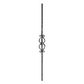WROUGHT IRON PICKET 1000 - 12X12 SECTION WI