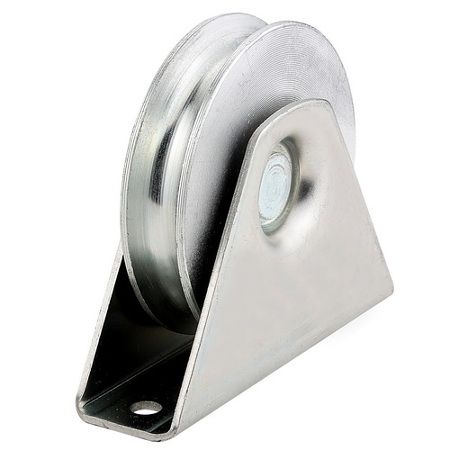 SLIDING GATE WHEEL - U GROOVE 90MM SIL JX