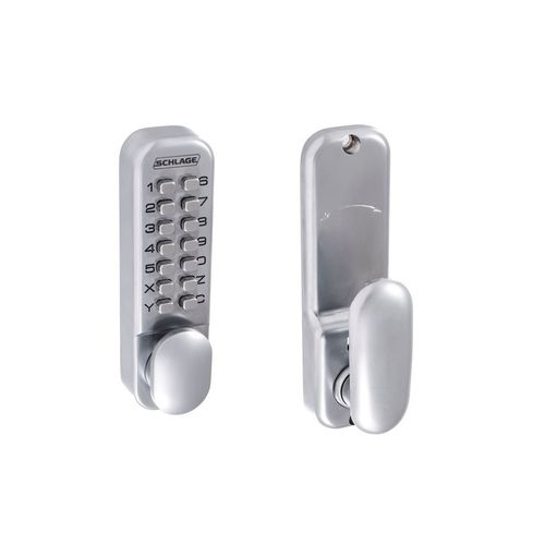 SCHLAGE MECHANICAL DIGIT HOLD BACK 60MM B/S IR