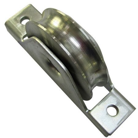 SLIDING GATE WHEEL - U GROOVE 90MM SIL JX