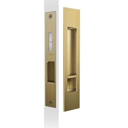 M SERIES PRIVACY SET SATIN BRASS MI