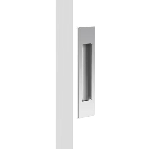 M SERIES FLUSH PULL POLISHED CHROME 190MM MI