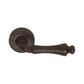 DOOR HANDLE ON ROSE ANTIQUE BRASS PM