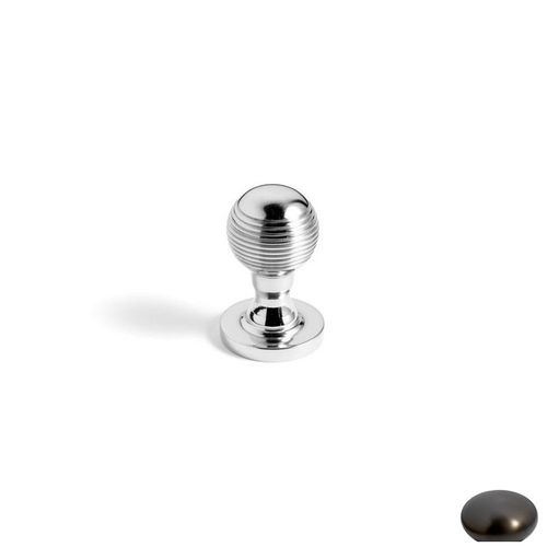 REEDED CUPBOARD KNOB - 25MM SA