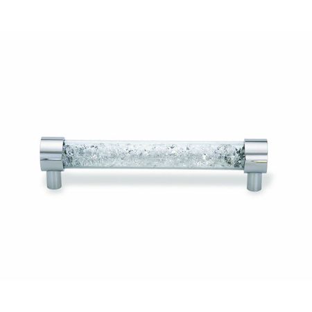 CRYSTAL PULL HANDLE 300MM CP SK