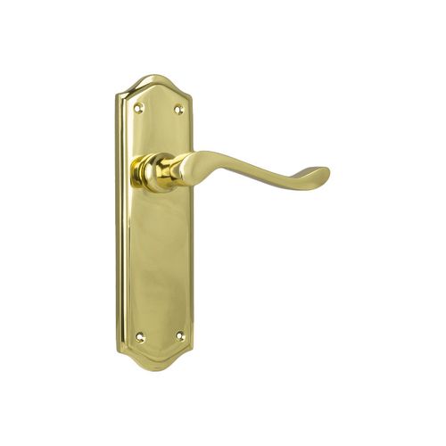 HENLEY LEVER LATCH FG-PB 180X50 TR