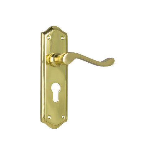 HENLEY LEVER EURO FG-PB 180X50MM TR