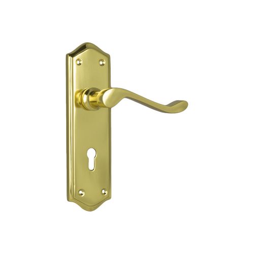 HENLEY LEVER LOCK FG-PB 180X50 TR