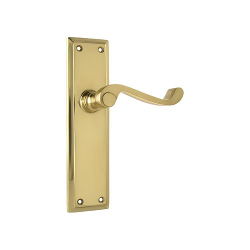 MILTON LEVER LATCH PB 200X50MM TR