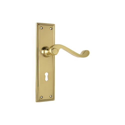 MILTON LEVER LOCK PB 200X50MM TR