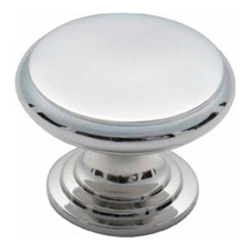 CUPBOARD KNOB - FLAT CP 25MM TR