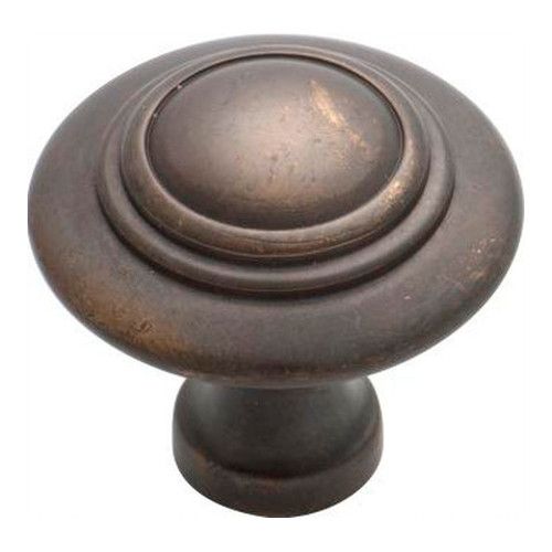 CUPBOARD KNOB DOMED AB 38MM TR