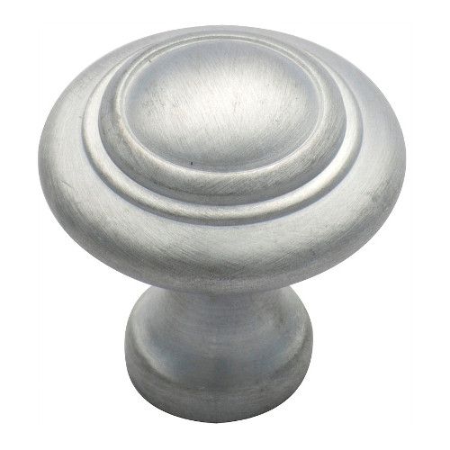 CUPBOARD KNOB DOMED SC 25MM TR