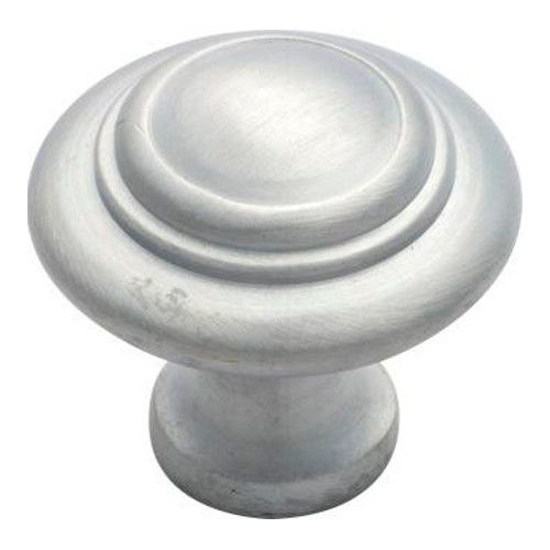 CUPBOARD KNOB DOMED SC 32MM TR