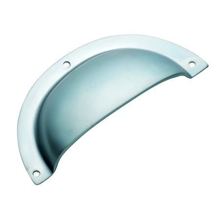 DRAWER PULL PLAIN SB SC 97X40MM TR