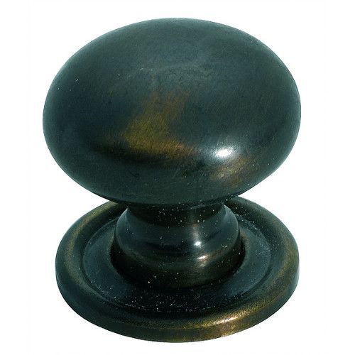 CUPBOARD KNOB SB AB 25MM TR