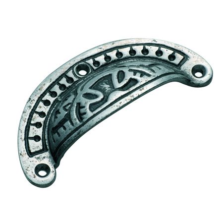 DRAWER PULL FANCY CI PM 100X40MM TR