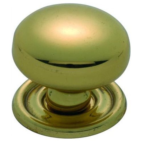 CUPBOARD KNOB PB 32MM TR