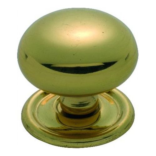 CUPBOARD KNOB SB PB 38MM TR