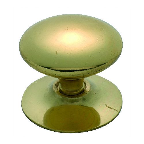 VICTORIAN CUPBOARD KNOB PB 32MM TR