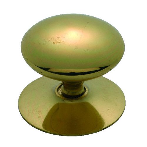 VICTORIAN CUPBOARD KNOB PB 50MM TR