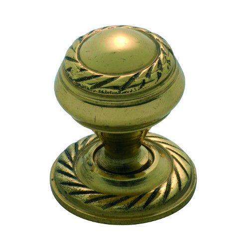 GEORGIAN CUPBOARD KNOB PB 19MM TR