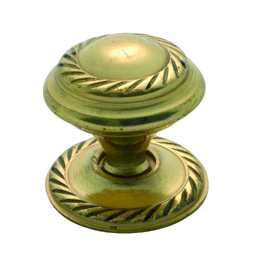 GEORGIAN CUPBOARD KNOB PB 25MM TR