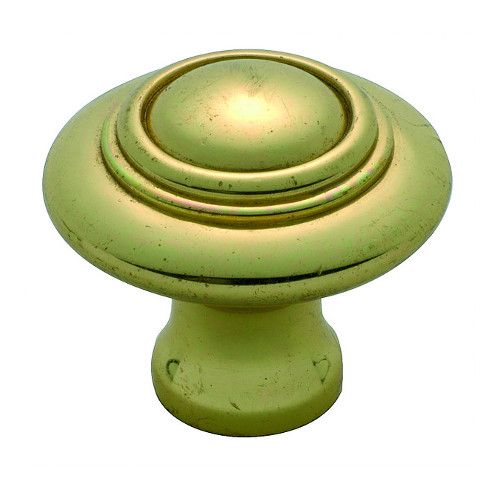 CUPBOARD KNOB DOMED PB 32MM TR