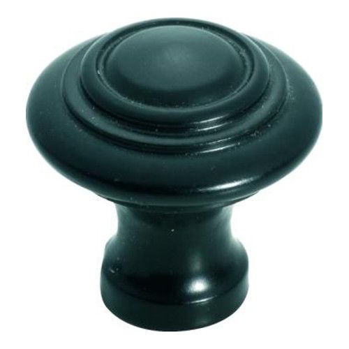 DOMED KNOB IRON MB 25MM TR