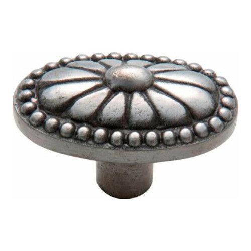 KNOB OVAL FLUTED PM 54X35MM TR