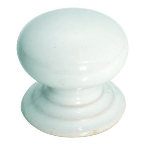 PORCELAIN KNOB - WHITE 35MM TR