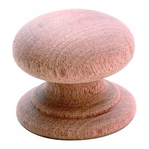 CEDAR W/SCREW MUSHROOM KNOB D54 P39 TR