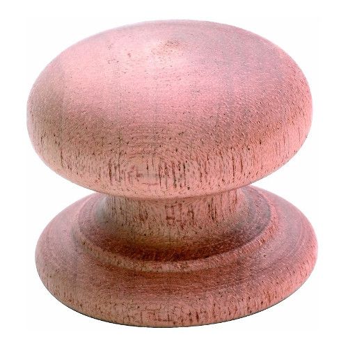 CEDAR W/SCREW MUSHROOM KNOB D40 P34 TR