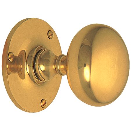 WINDSOR BRASS ROUND KNOB LATCH