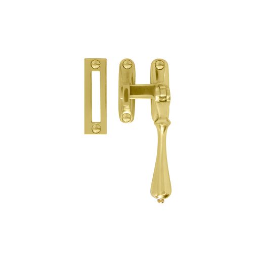 WINDSOR BRASS CASEMENT FASTENER - TEARDROP