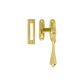 WINDSOR BRASS CASEMENT FASTENER - TEARDROP