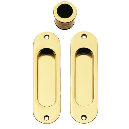 WINDSOR BRASS SLIDING DOOR FLUSH KIT