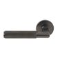 WINDSOR BRASS NIDO - LUMINA ROSE LEVER SET - DIAMOND KNURL