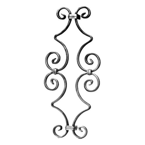 WROUGHT IRON SNAP-ON 445 X 205 - 12X6 SECTION ID