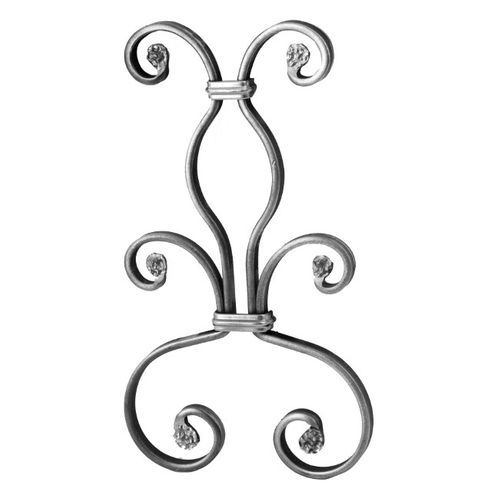 WROUGHT IRON SNAP-ON 345 X 200 - 12X6 SECTION WI