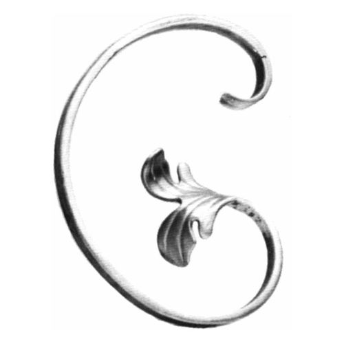 SCROLL 200 X 150MM - 12X6MM SECTION WI