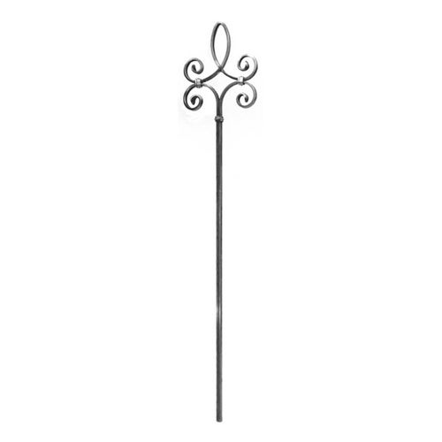 WROUGHT IRON PICKET 1000 X 200 - 12X12 SECTION WI