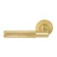 WINDSOR BRASS NIDO - LUMINA ROSE LEVER SET - DIAMOND KNURL