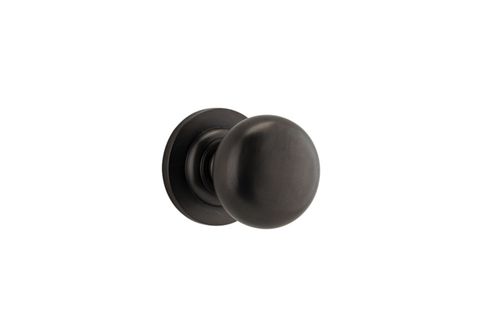 DOOR KNOB CAMBRIDGE ROUND ROSE CONCEALED FIX