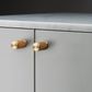 BUSTER AND PUNCH CABINET KNURLED FURNITURE KNOB