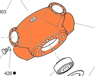 101-001 HMB100 - Motor Case