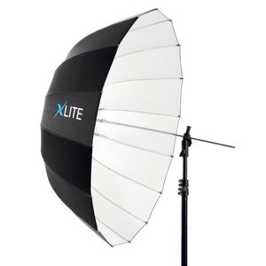85CM DEEP PARABOLIC UMBRELLA WHITE