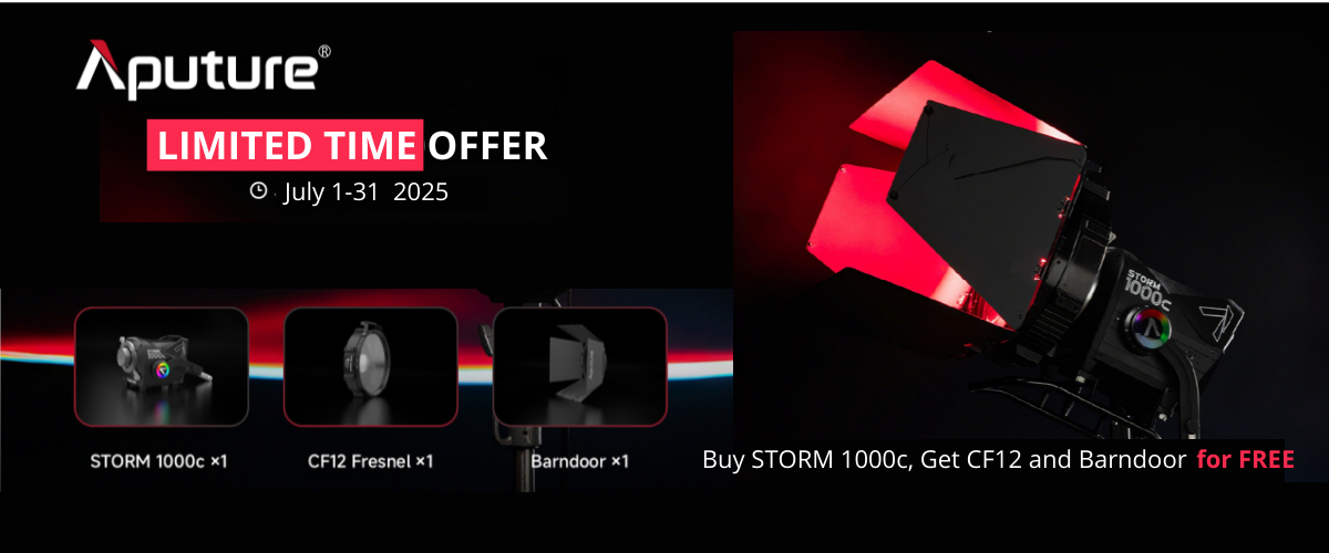 Storm 1000c Free CF12 Fresnel and Barndoors
