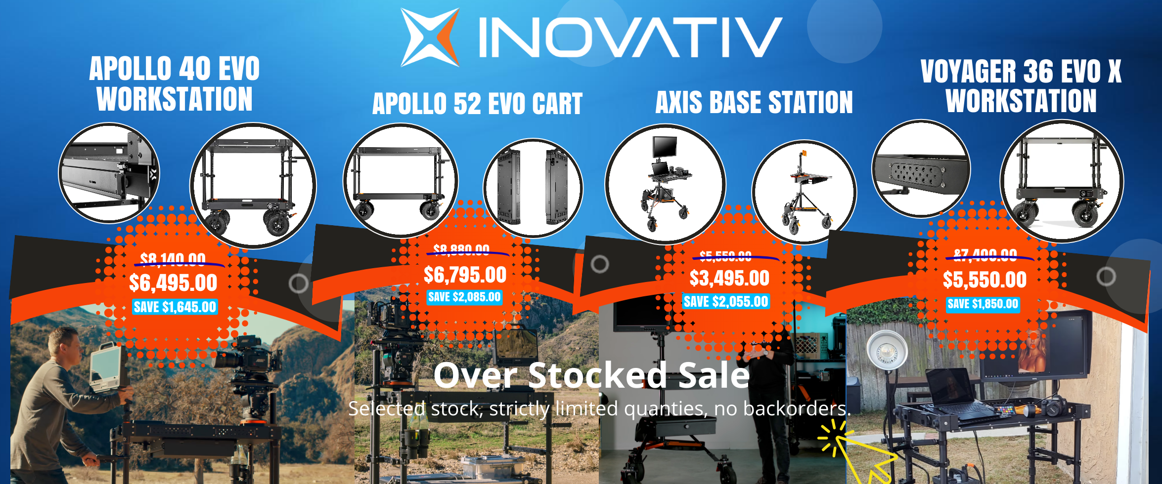 INOVATIV OVER STOCKED SALE 2026